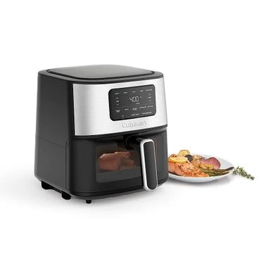 Cuisinart - Basket Air Fryer - Stainless Steel And Black - Image 2