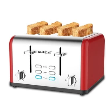 4-slice Stainless Steel Toaster - Silver - Image 18