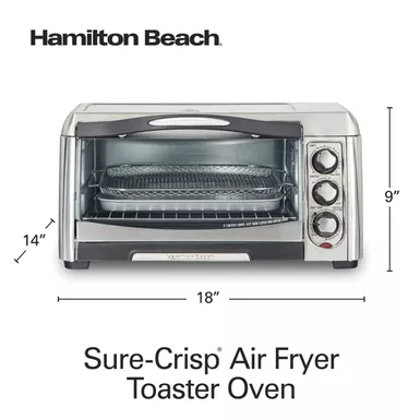 Hamilton Beach - Sure-Crisp Air Fry Toaster Oven - Image 15