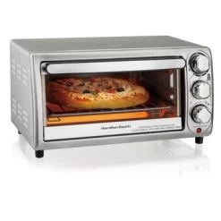 Hamilton Beach 4 Slice Toaster Oven - Stainless Steel