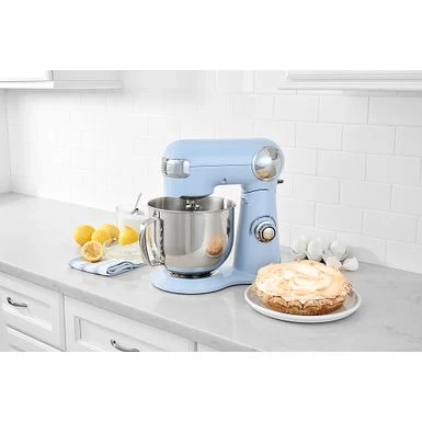 Cuisinart - Precision Master 5.5 Quart Stand Mixer - Arctic Blue - Image 9