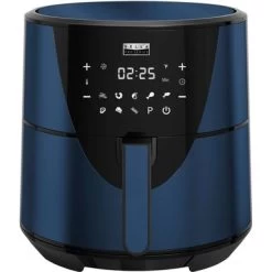 Bella Pro Series - 8-qt. Digital Air Fryer - Ink Blue Stainless Steel