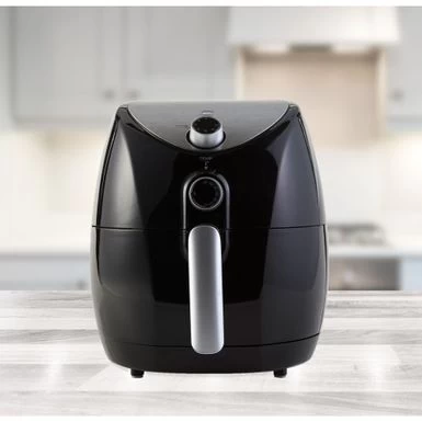 Professional Series 3.2 Liter Electric Air Fryer, Black - Black - Image 7