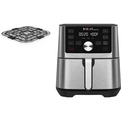Instant Pot - 6 Quart Vortex Plus 6-in-1 Air Fryer - Stainless Steel - Image 5