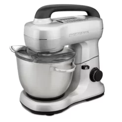 Hamilton Beach - 7 Speed 4qt Stand Mixer Silver