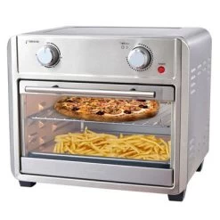 Brentwood 1700 Watt 24 Quart Convection Air Fryer Toaster Oven In Silver - 17.25" X 15.75" X 13.25" - Silver - 17.25" X 15.75" X 13.25"