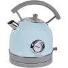 West Bend Electric Kettle Retro-Styled Stainless Steel 1500 Watts With - Blue