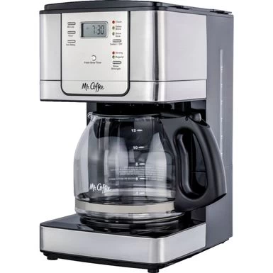 Mr. Coffee® Mr. Coffee - 12-Cup Coffee Maker With Strong Brew Selector - Stainless Steel - Image 2