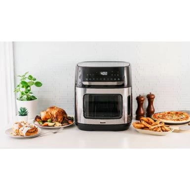 Bella Pro Series - 12.6-qt. Digital Air Fryer Oven - Stainless Steel - Image 8