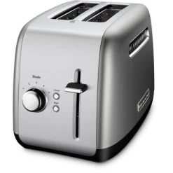 KitchenAid 2-Slice Toaster With Illuminated Button In Contour Silver