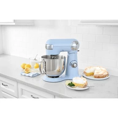Cuisinart - Precision Master 5.5 Quart Stand Mixer - Arctic Blue - Image 8