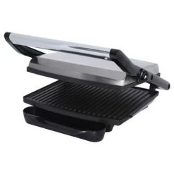 Brentwood Compact Non-Stick Panini Press & Sandwich Maker - Stainless Steel