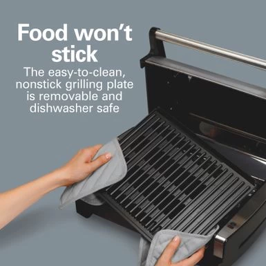 Hamilton Beach - Searing Grill W/ Lid Window - Image 4