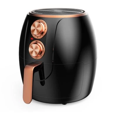Brentwood 3.2 Quart Electric Air Fryer In Black And Bronze - Bronze - Image 2