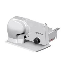Chef'sChoice - 665 Professional 8.5-Inch Electric Food And Meat Slicer With Stainless Steel Serrated Blade NSF Certified - Gray