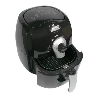 Brentwood 3.7 Quart Electric Air Fryer In Black With Timer - Black - Image 2
