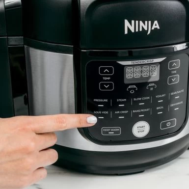 Ninja - Foodi 11-in-1 6.5-qt Pro Pressure Cooker + Air Fryer With Stainless Finish, FD302 - Stainless Steel - Image 5