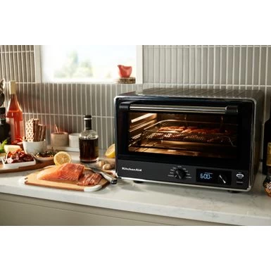 KitchenAid - KitchenAid® Digital Countertop Oven With Air Fry - KCO124 - Black Matte - Image 3