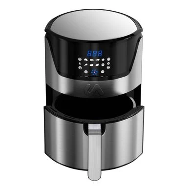 Uber Appliance Air Fryer XL Premium - 5QT SS - Stainless Steel - Image 2