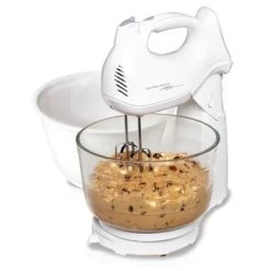 Hamilton Beach Power Deluxe 6 Speed Stand Mixer - White