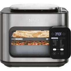 Ninja - Combi All-in-One Multicooker, Oven, & Air Fryer, Complete Meals In 15 Mins, 14-in-1, Combi Cooker + Air Fry - Stainless Steel