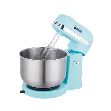 Brentwood 5-Speed Stand Mixer With 3 Quart Stainless Steel Mixing Bowl - Blue - Image 2