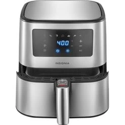 Insignia™ - 5 Qt. Digital Air Fryer - Stainless Steel