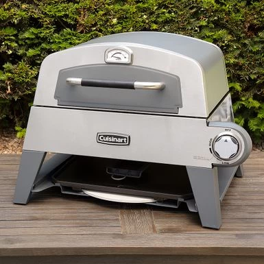 Cuisinart - 3-in-1 Pizza Oven Plus - Gray - Image 8