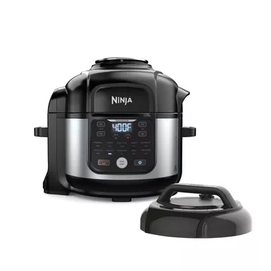 Ninja - Foodi 11-in-1 6.5-qt Pro Pressure Cooker + Air Fryer With Stainless Finish, FD302 - Stainless Steel - Image 7