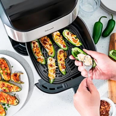 Bella Pro Series - 6-qt. Digital Air Fryer With Stainless Finish - Stainless Steel - Image 4