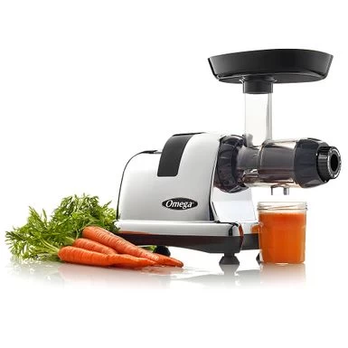 Omega - J8006HDC Slow Juicer And Nutrition System - Chrome - Image 3