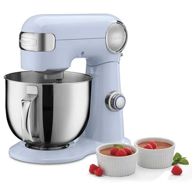 Cuisinart - Precision Master 5.5 Quart Stand Mixer - Arctic Blue - Image 11