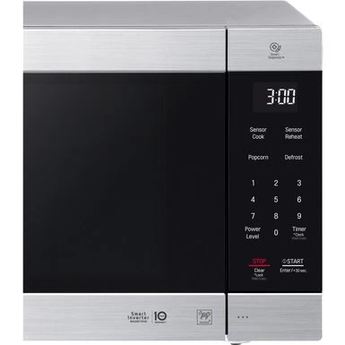 LG - NeoChef 2.0 Cu. Ft. Countertop Microwave With Sensor Cooking And EasyClean - Stainless Steel - Image 8