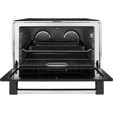 KitchenAid - KitchenAid® Dual Convection Countertop Oven - KCO255 - Black Matte - Image 4