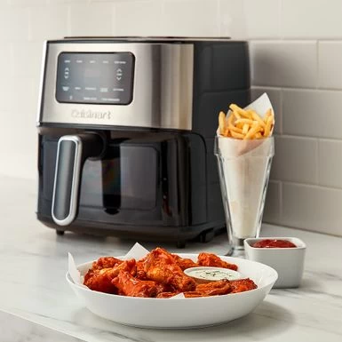 Cuisinart - Basket Air Fryer - Stainless Steel And Black - Image 8