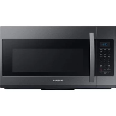 Samsung 1.9 Cu. Ft. Fingerprint Resistant Black Stainless Steel Over-The-Range Microwave With Sensor Cooking