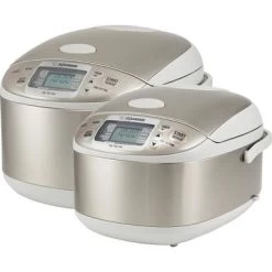 Zojirushi Micom Rice Cooker Stainless Gray - 5.5 Cup / 1.0 Liters - Grey