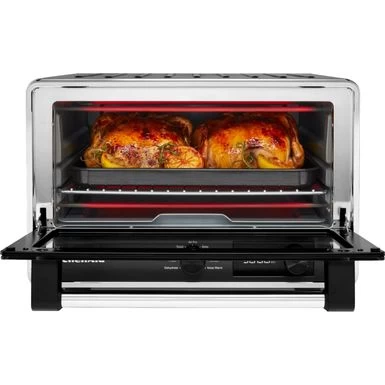 KitchenAid - KitchenAid® Digital Countertop Oven With Air Fry - KCO124 - Black Matte - Image 4