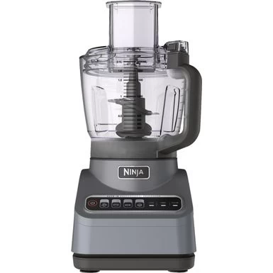 Shark Ninja - Professional Food Processor, 1000 Peak Watts, 9-Cup Capacity, Auto-iQ Preset Programs - Silver