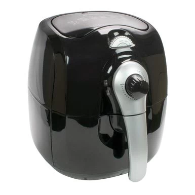 Brentwood 3.7 Quart Electric Air Fryer In Black With Timer - Black