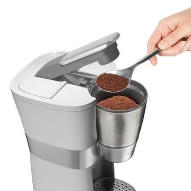 Hamilton Beach Convenient Craft Rapid Cold Brew And Hot Coffee Maker - White - Image 3