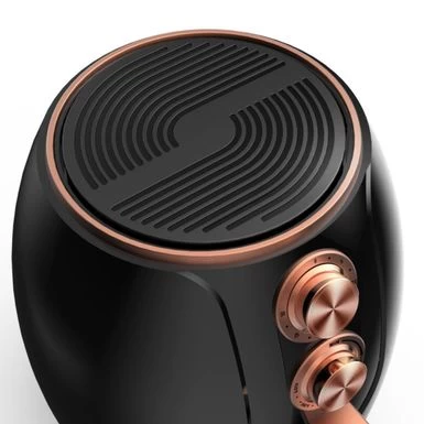 Brentwood 3.2 Quart Electric Air Fryer In Black And Bronze - Bronze - Image 3