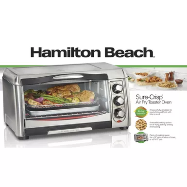 Hamilton Beach - Sure-Crisp Air Fry Toaster Oven - Image 8