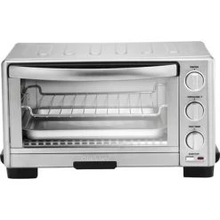 Cuisinart - 6-Slice Toaster Oven With Broiler - Stainless Steel