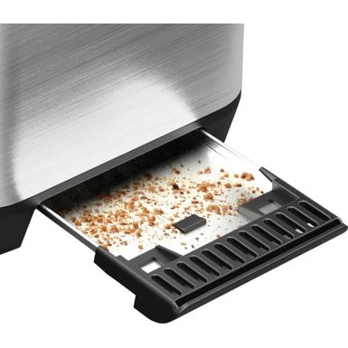 Bella Pro Series - 2-Slice Extra-Wide-Slot Toaster - Stainless Steel - Image 6