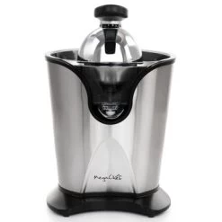 MegaChef Stainless Steel Electric Citrus Juicer - Compact - Silver - Compact