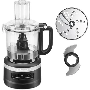 KitchenAid Easy Store 7-Cup Food Processor In Matte Black - Image 2
