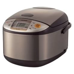Zojirushi Micom Brown Stainless Steel 10-cup Rice Cooker And Warmer - Zojirushi 10-Cup Rice Cooker - Stainless Brown