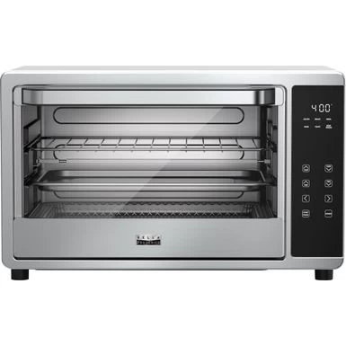 Bella Pro Series - 6-Slice Air Fryer Toaster Oven With Rotisserie - Stainless Steel - Image 2
