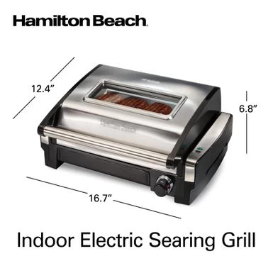 Hamilton Beach - Searing Grill W/ Lid Window - Image 8